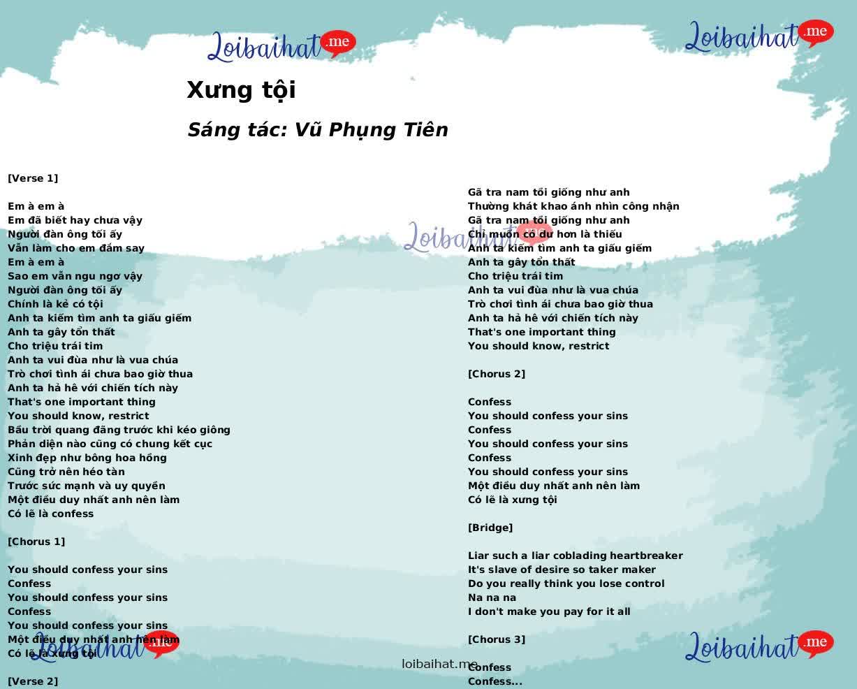 Xưng tội