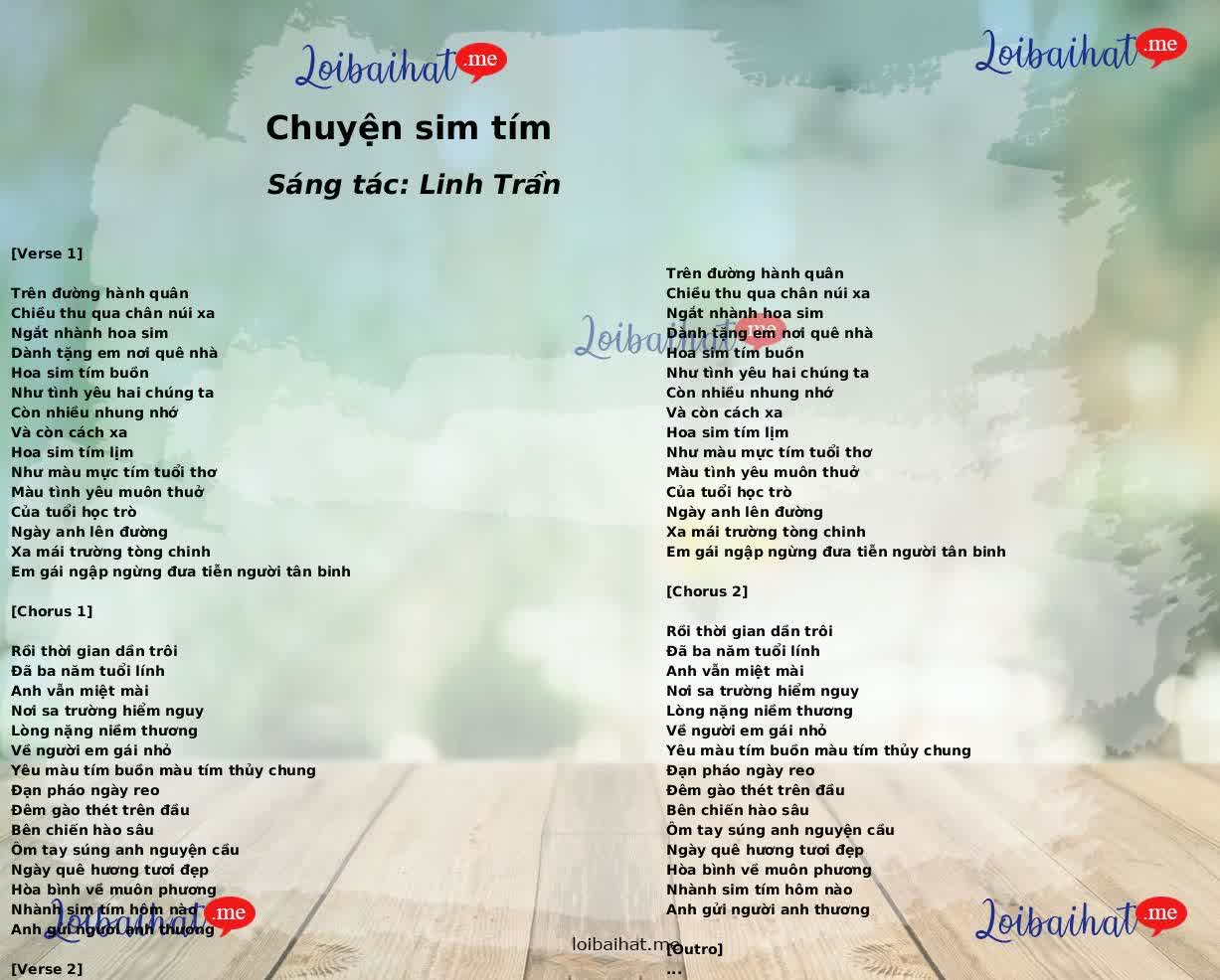 Chuyện sim tím