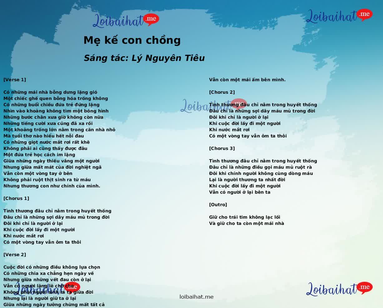 Mẹ kế con chồng