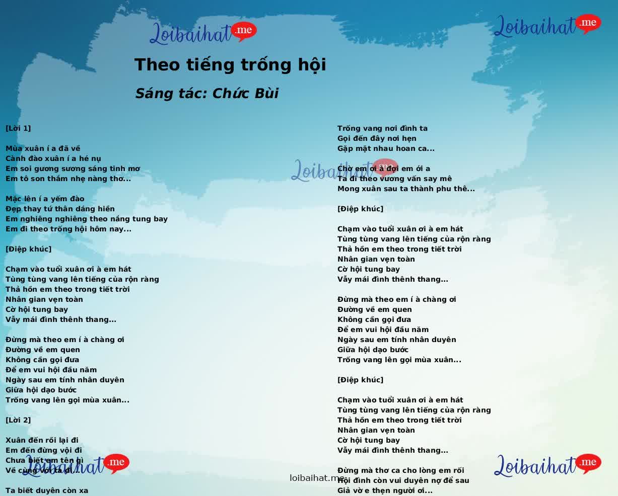 Theo tiếng trống hội