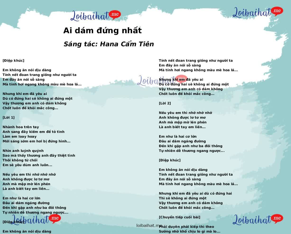 Ai dám đứng nhất