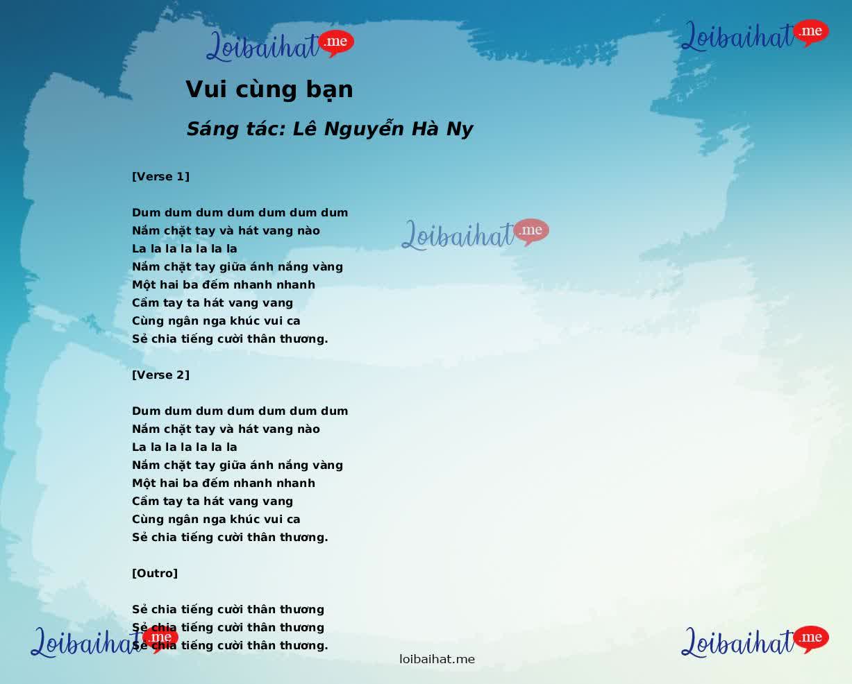 Vui cùng bạn