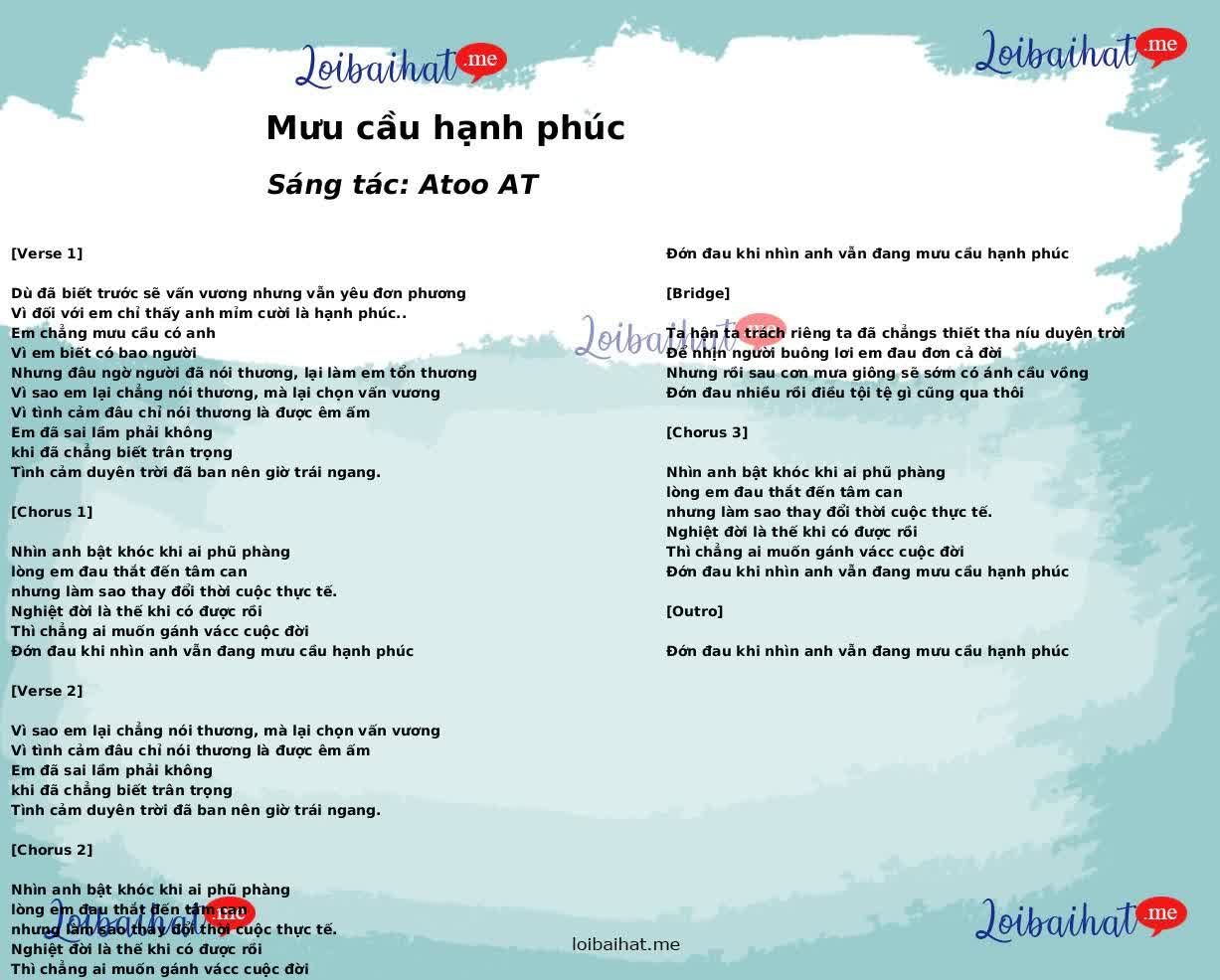 Mưu cầu hạnh phúc