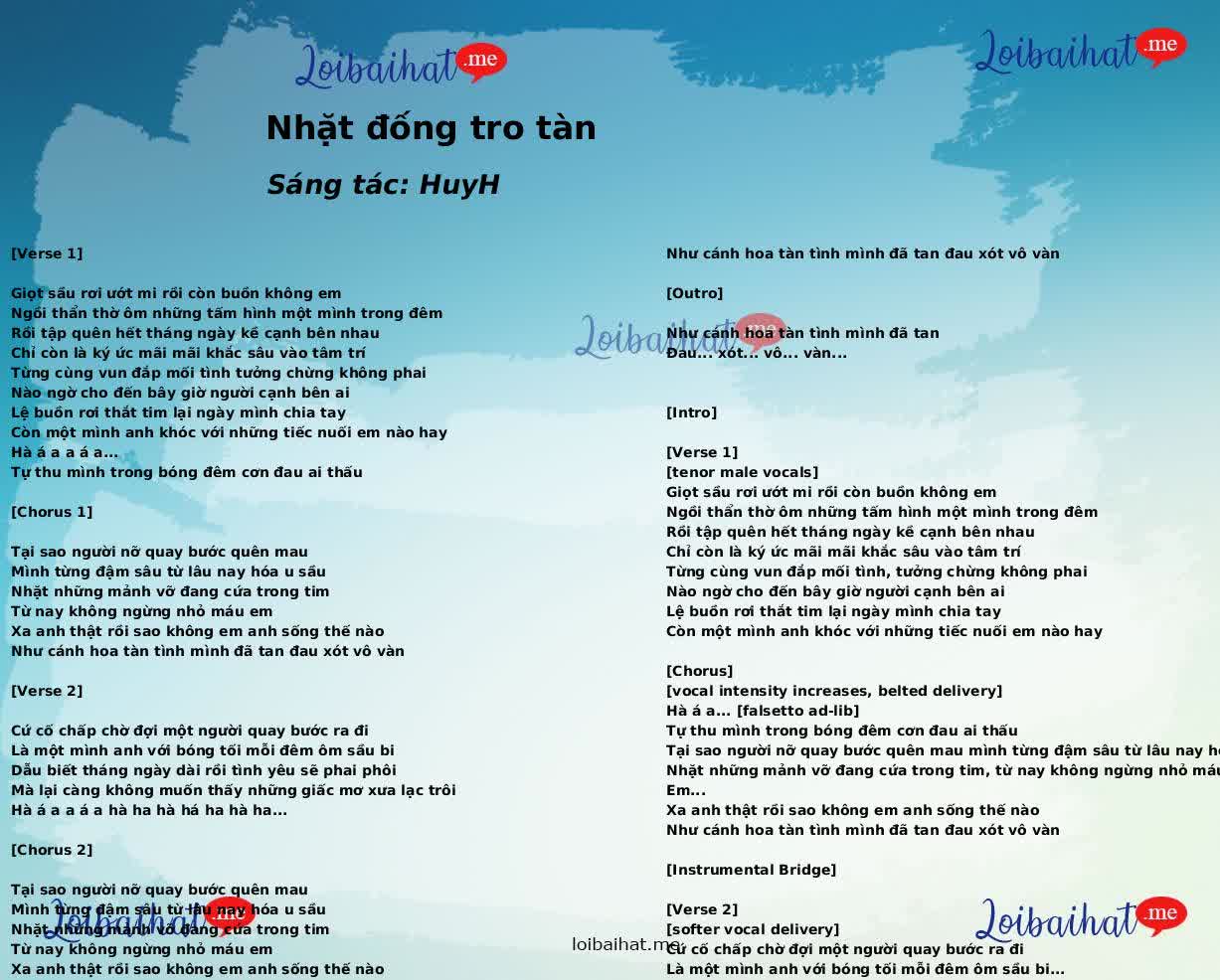Nhặt đống tro tàn