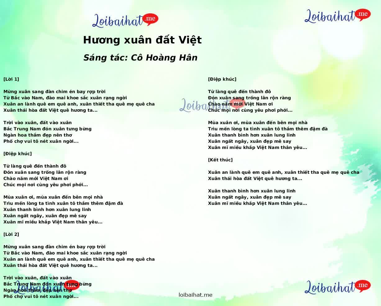 Hương xuân đất Việt