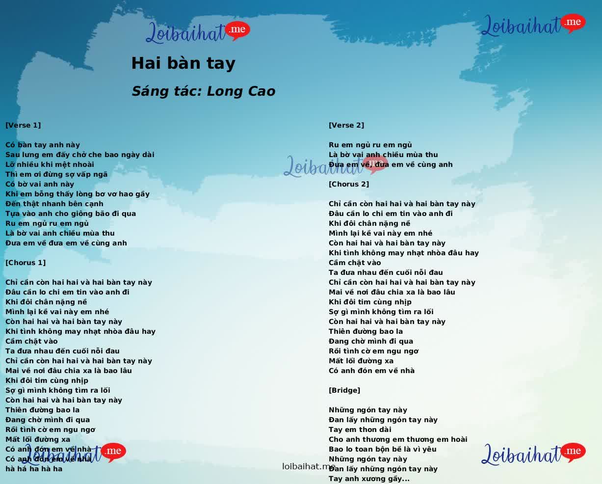 Hai bàn tay