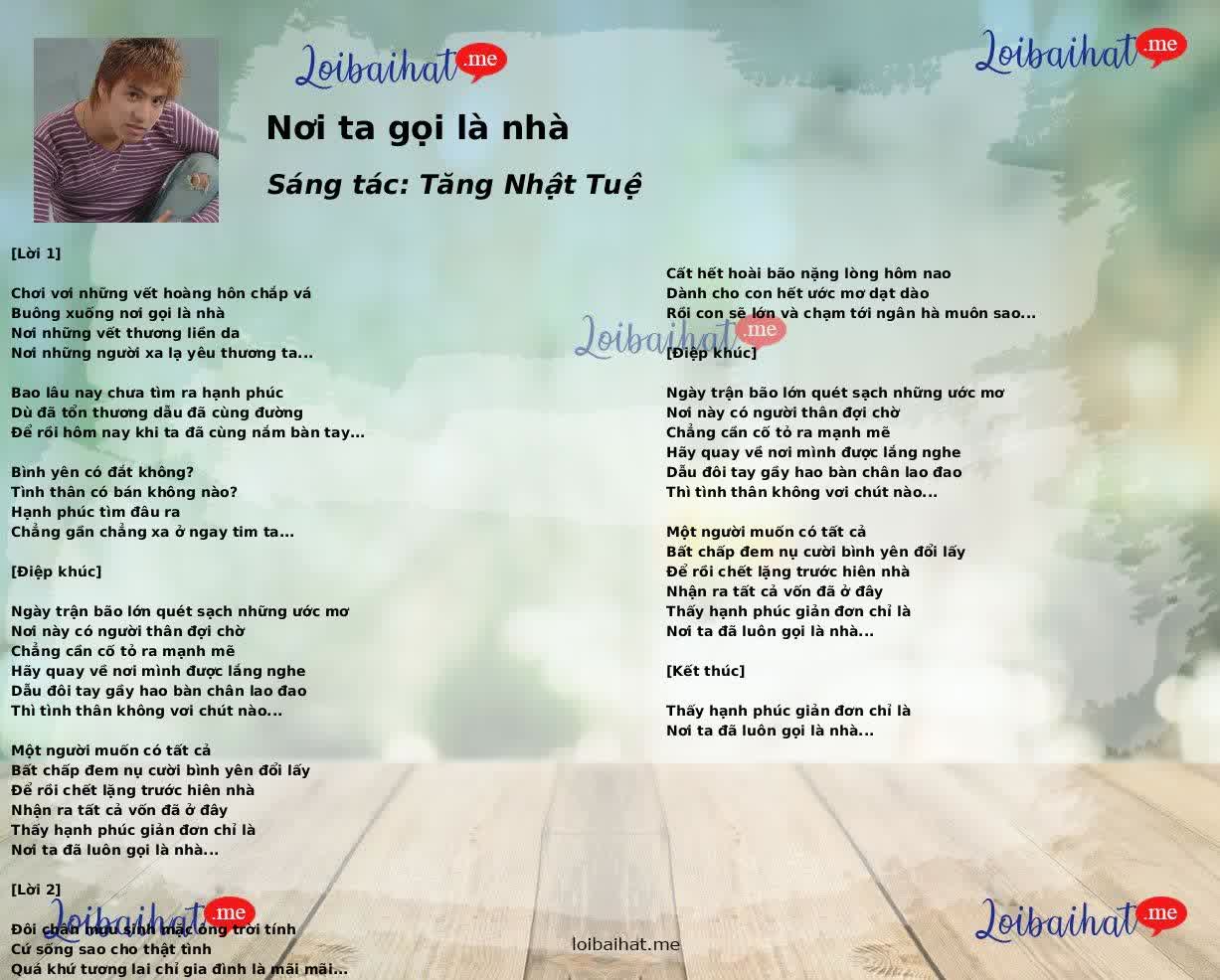 Nơi ta gọi là nhà