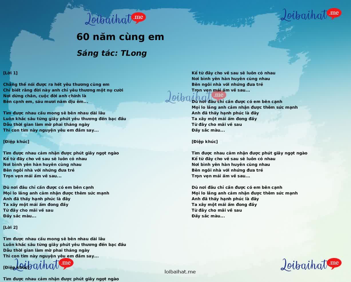 60 năm cùng em