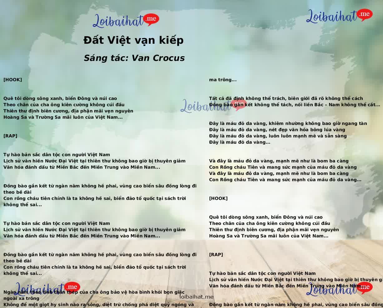 Đất Việt vạn kiếp