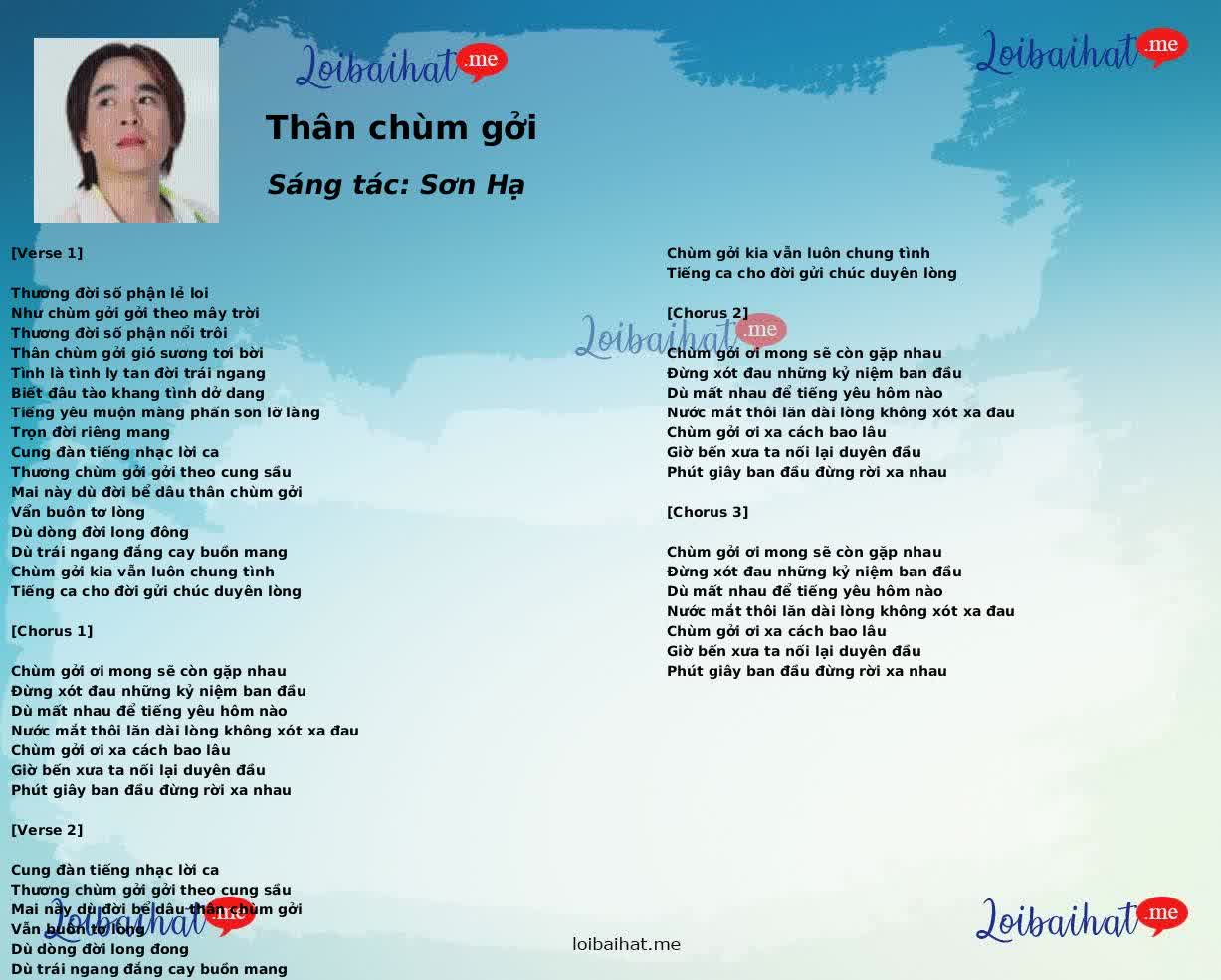 Thân chùm gởi