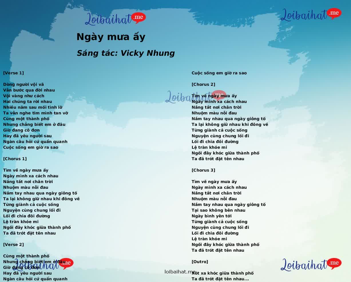 Ngày mưa ấy