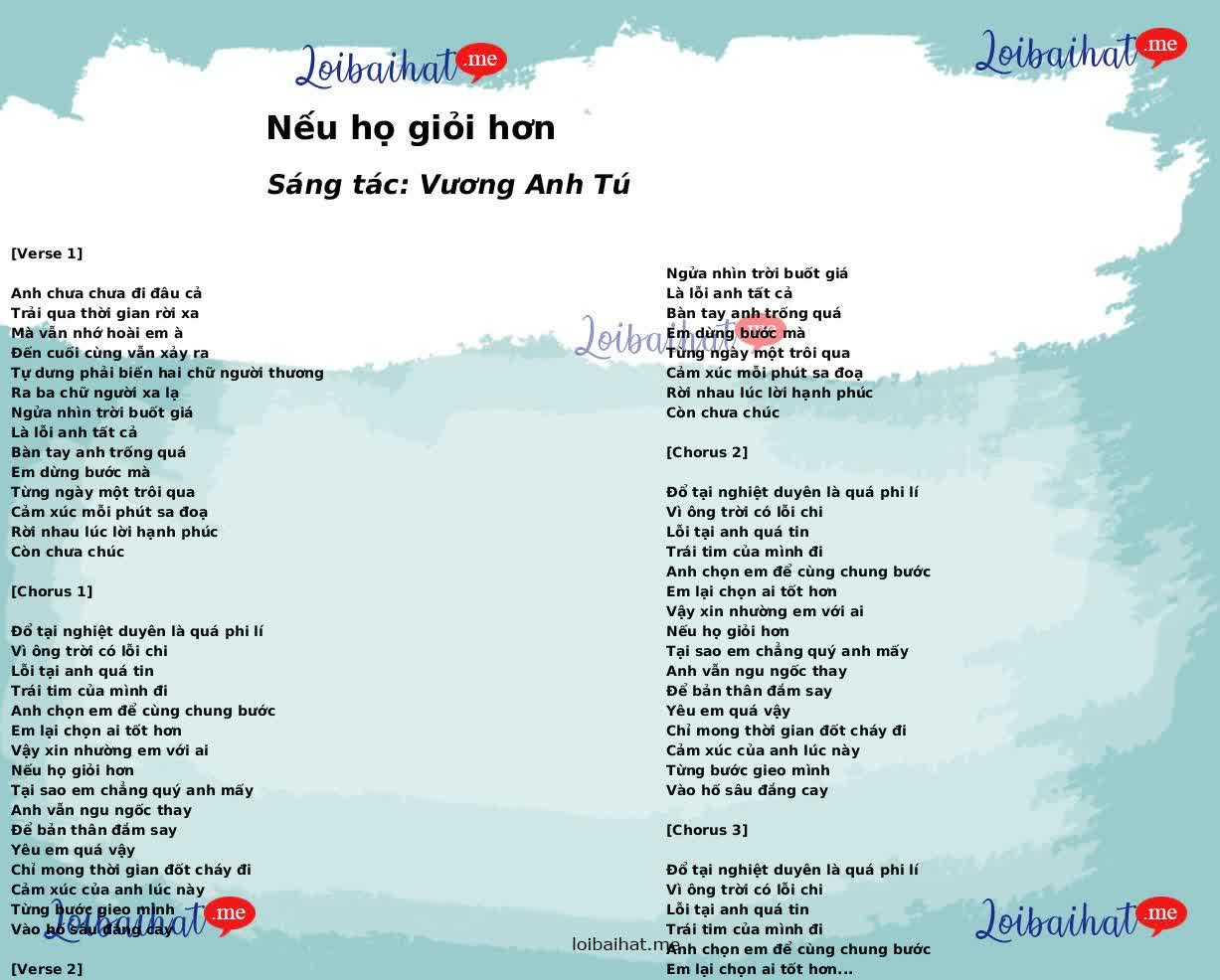 Nếu họ giỏi hơn