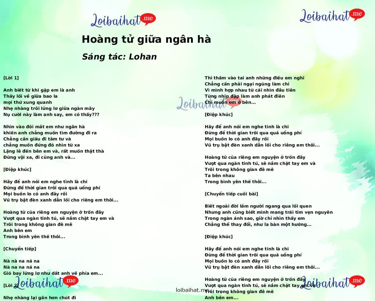 Hoàng tử giữa ngân hà