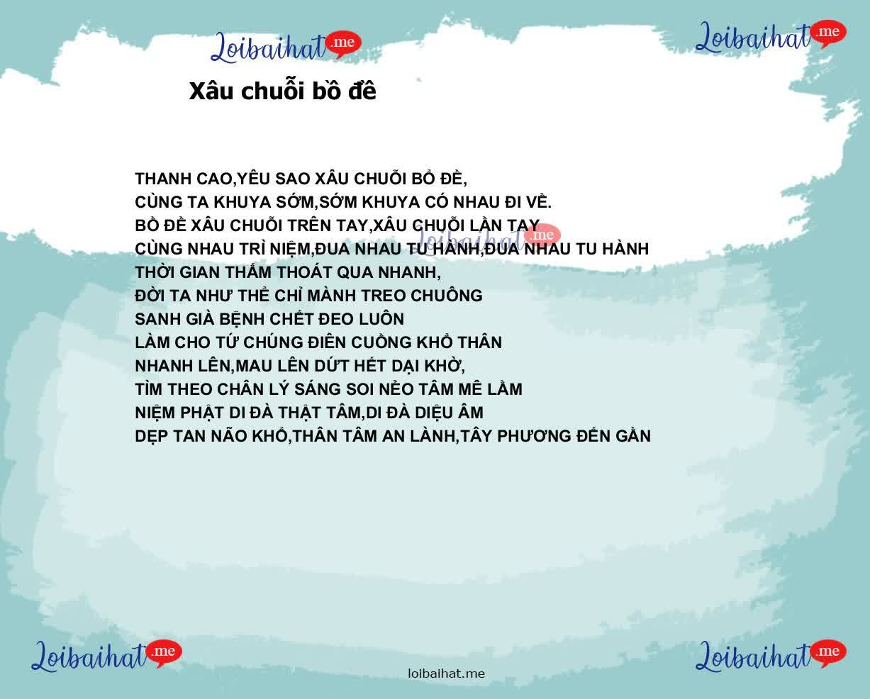 Xâu chuỗi bồ đề