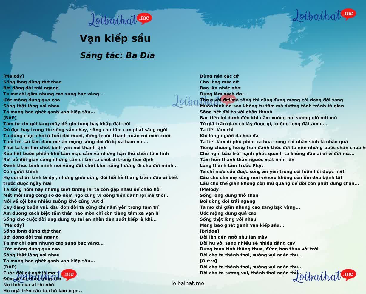 Vạn kiếp sầu