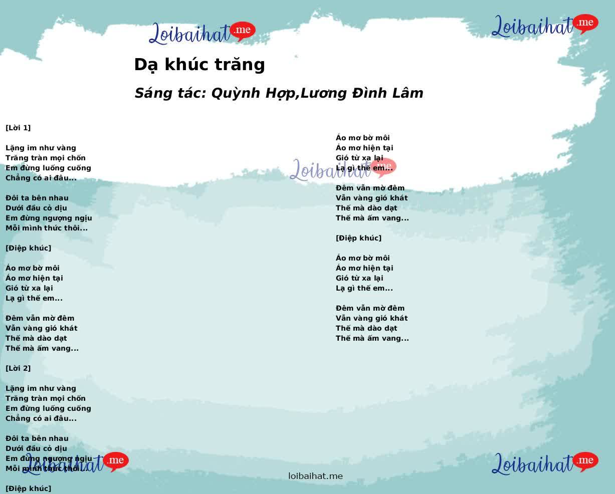 Dạ khúc trăng