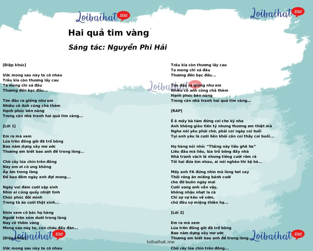 Hai quả tim vàng