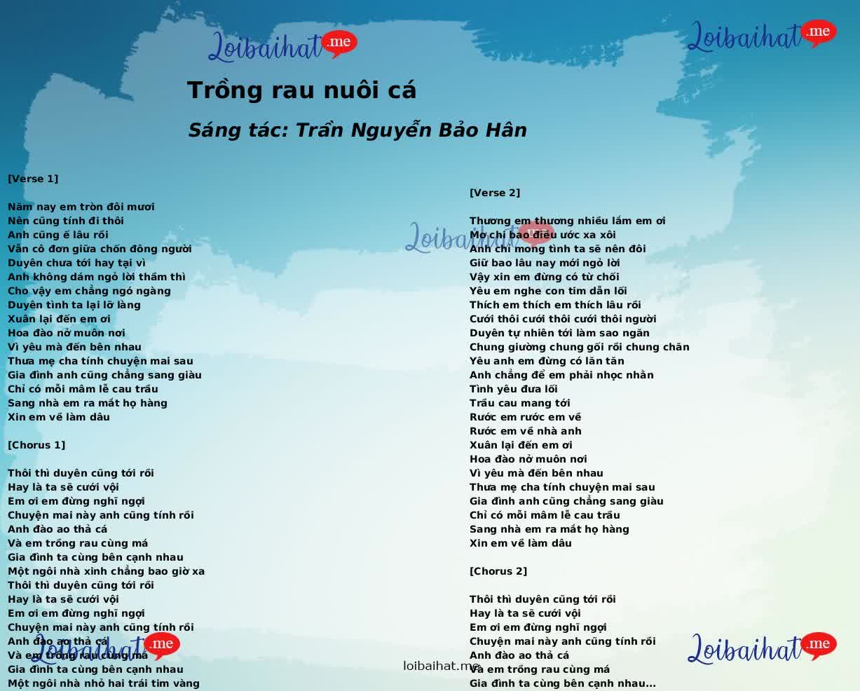 Trồng rau nuôi cá