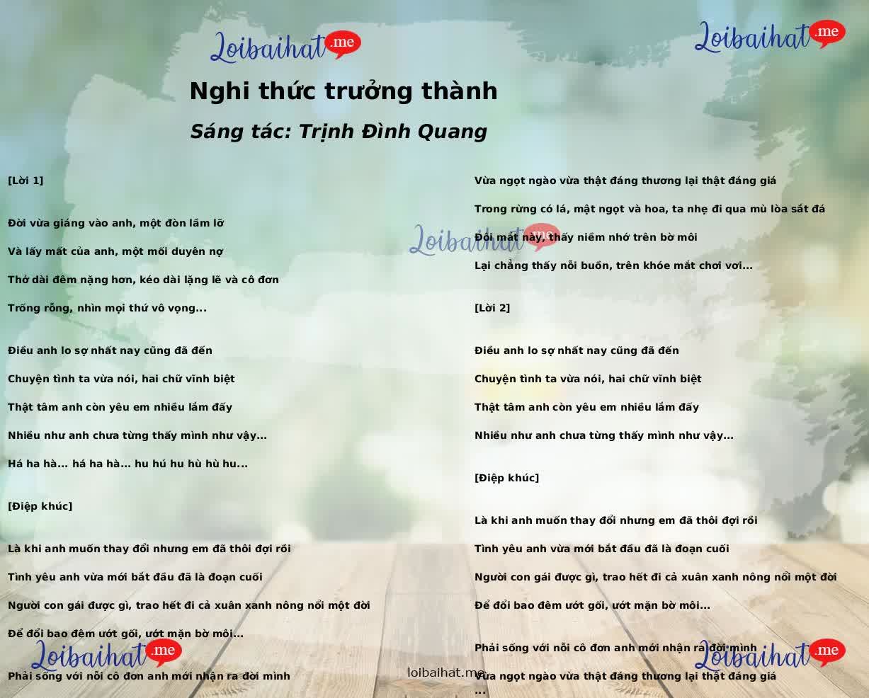 Nghi thức trưởng thành