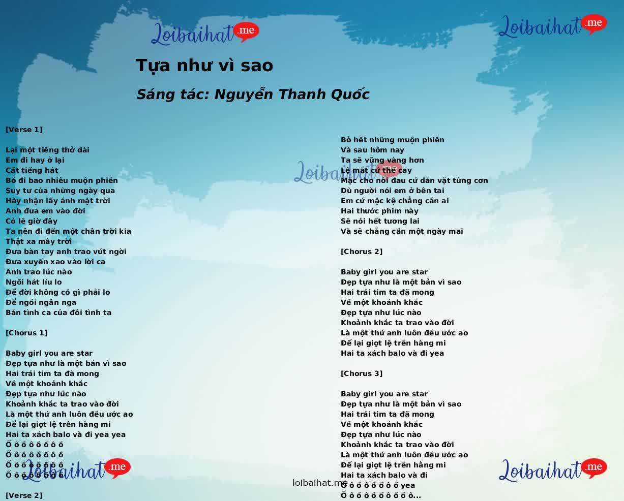 Tựa như vì sao