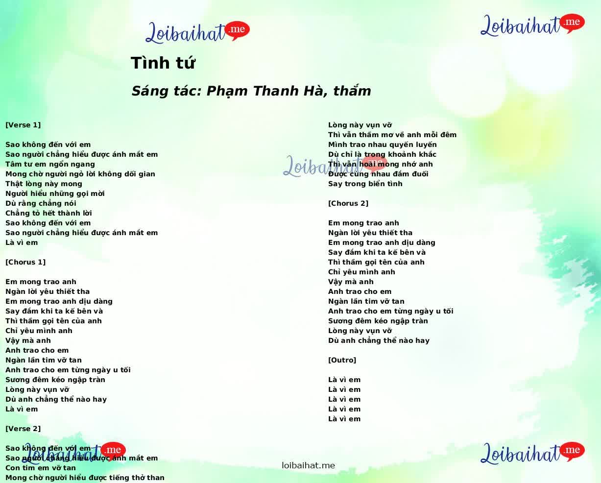Tình tứ