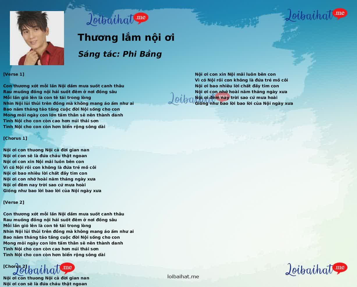 Thương lắm nội ơi