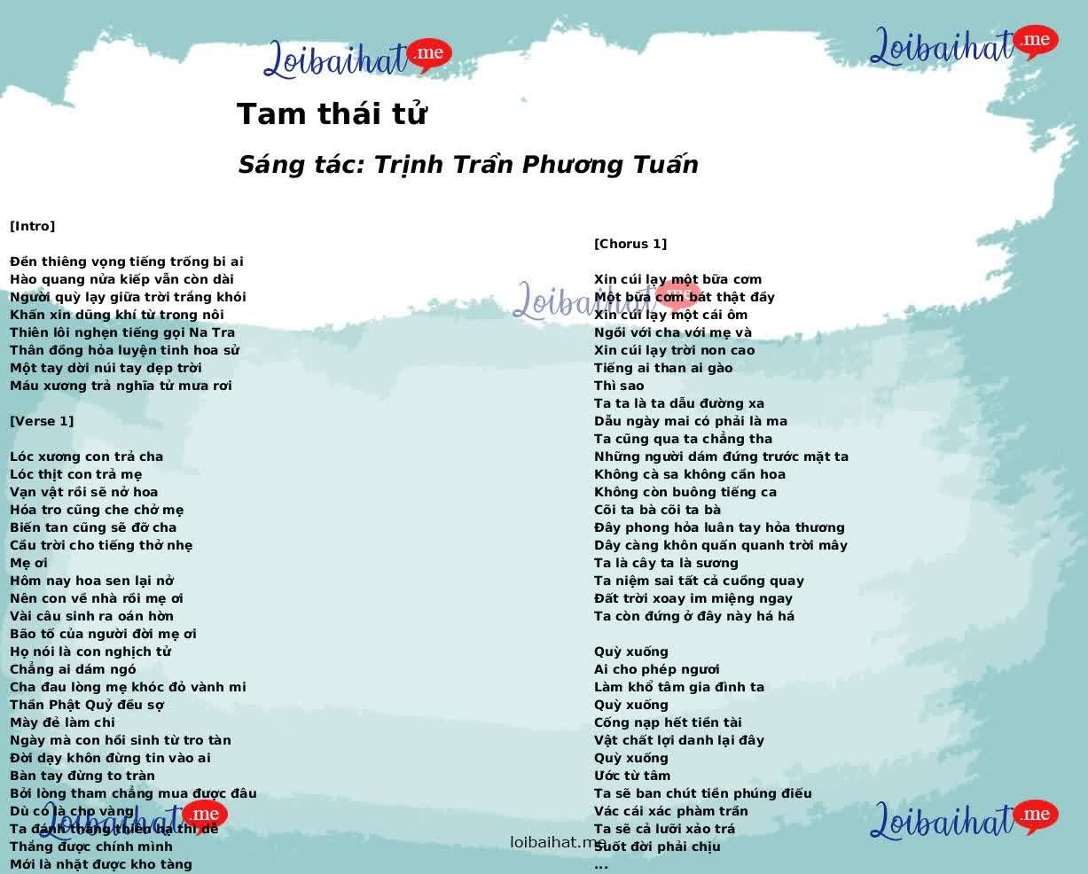 Tam thái tử